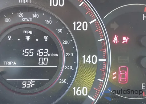 2016 Honda Accord Sport из США, поврежденный, VIN 1HGCR2F55GA174301